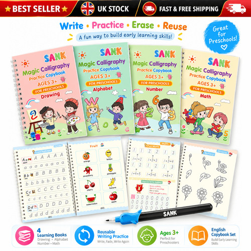 Magic practice copybook - copybook, kids