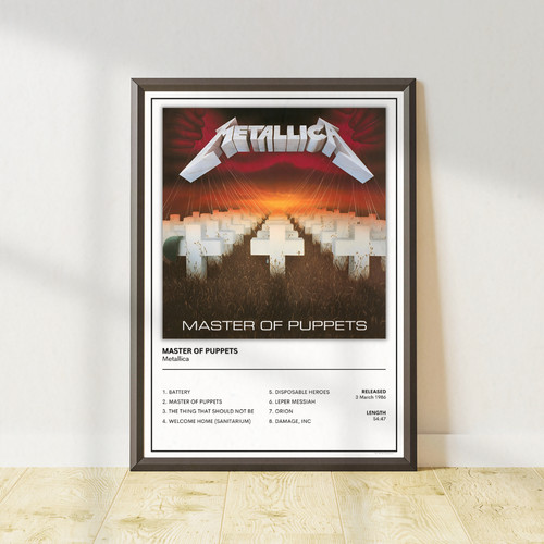 Metallica master puppets - metallica,