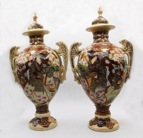 Vintage antique pair japanese - antique,
