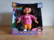 Rare Dora the Explorer We Did it Dora 14” Dancing Doll, New/Boxed - Please Read
