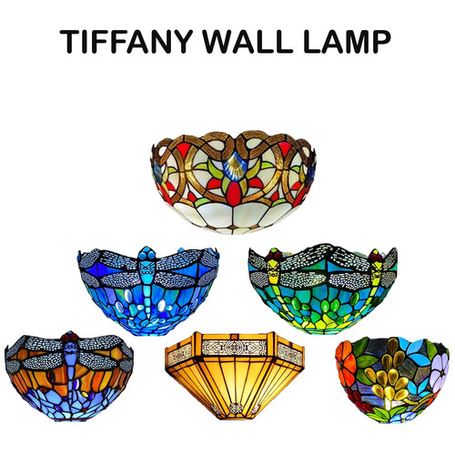 Antique style tiffany wall - tiffany,
