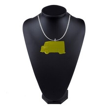ref43 French car HY Van  Gold on a 925 silver Necklace Handmade 16 inch chain