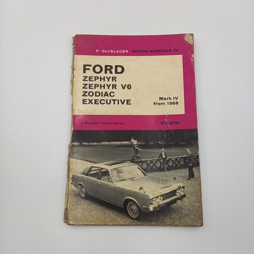 Ford zephyr zodiac mk4 - zodiac, 1966
