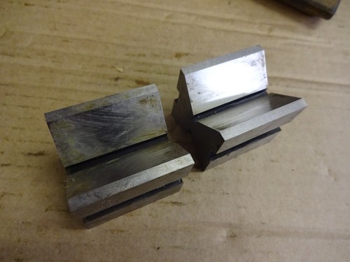 Vee blocks and - , clamp