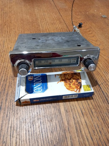 Vintage valve radio - vintage,