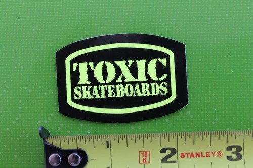 Toxic skateboards neon - skateboards, yellow
