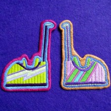 Dodgem Patches Handmade Sew-On