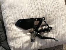 Honda cbr250 mc19 right rearset with brake pedal and footpeg