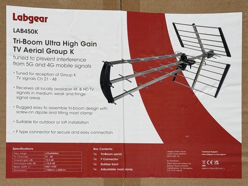 Labgear lab450k tri boom ultra - labgear,