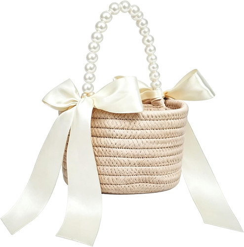 Flower girl basket with - girl,
