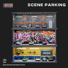 1/64 Car Garage Model LED