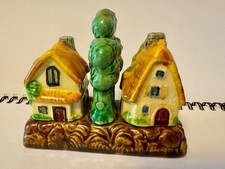 Vintage Ye Old Cottage Ware Salt and Pepper Set