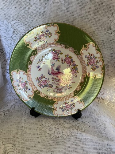 Minton green cockatrice dinner - green,