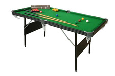 Mightymast Leisure 6ft CRUCIBEL 2 IN 1Fold Up Quality Deluxe Snooker/pool table.