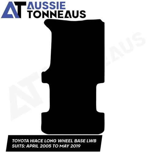 Rubber van cargo area mat - rubber, for