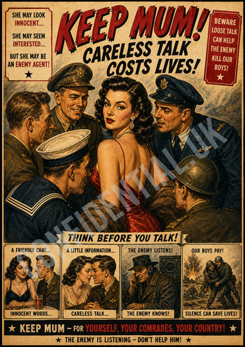Keep mum propaganda ww2 - mum,