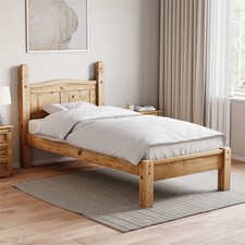 Corona Solid Pine Bed Frame