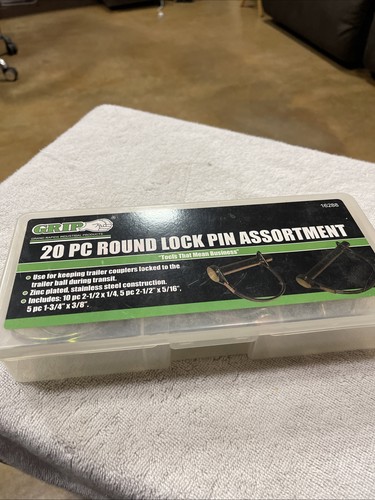 Grip 16pc round lock - lock, pins