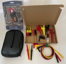 Scopemeter Probes & Leads Master Set For Fluke 123, 124, 125 +FREE CURRENT PROBE