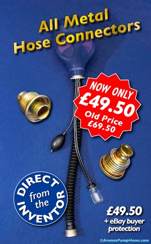 Mask hose with aromas - hose, pump