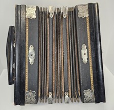 Vintage Ludwig Parsifal Melodeon Button Accordion Made In Germany