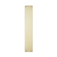 Satin Brass Finger Plate
