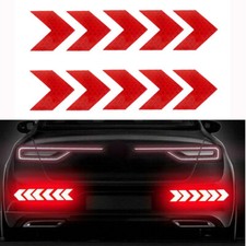 10pcs Red Reflective Car Rear