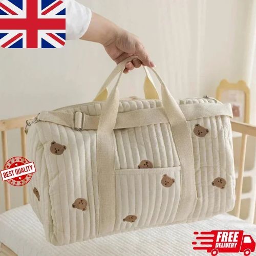 Mommy bear diaper - diaper, bag