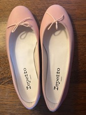 BNWB £280 REPETTO UK 3 Cendrillon Pink Ballet Flats Ballerinas Pumps Shoes MINT