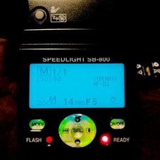 Nikon SB 800 speedlight flash