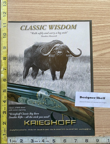 Krieghoff big bore double - krieghoff,
