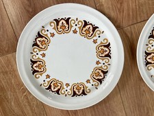 Vintage Arklow Pottery Studio Kraft mid century modern plates 2 Irish