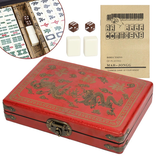 144 tiles mah jong - set, vintage