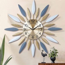 56cm Large Sunburst Wall Clock