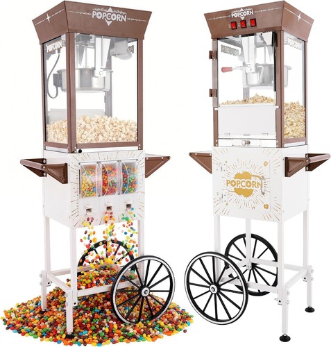 12oz retro popcorn machine - retro,