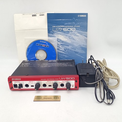 Yamaha uw500 usb audio - yamaha,