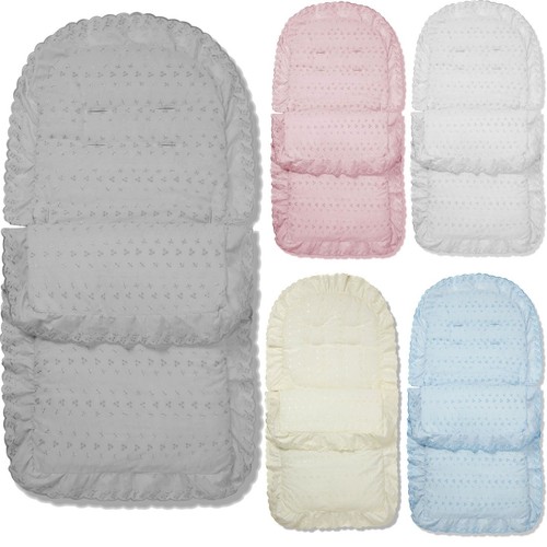 Broderie anglaise footmuff - broderie, /