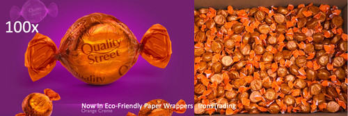Quality street orange creme - orange,