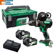 HIKOKI DV18DCJRZ 18v MULTI VOLT Brushless Combi Drill Inc 2x 5.0Ah Batteries
