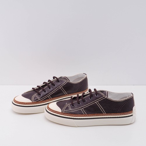 Tod men sneakers burgundy - tod's, men's