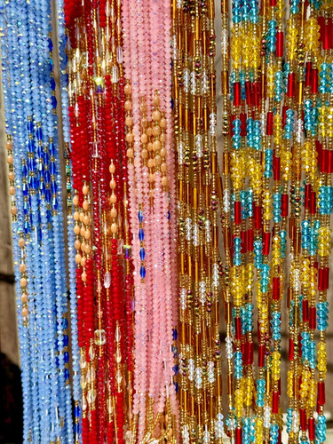 African waist beads tie - beads,