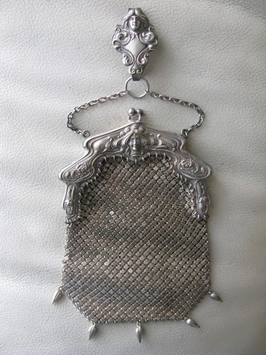 Antique german silver woman - german,