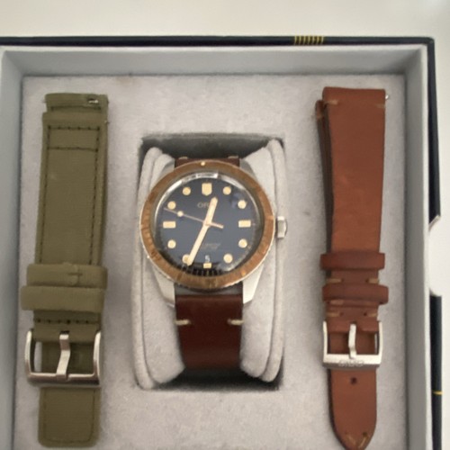 Oris diver bronze bezel - oris,