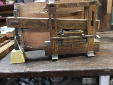 Bergenland wine press. 1983