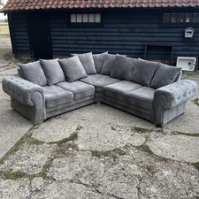 Large grey Verona L shape