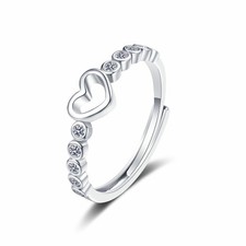 Mini Heart Adjustable Ring