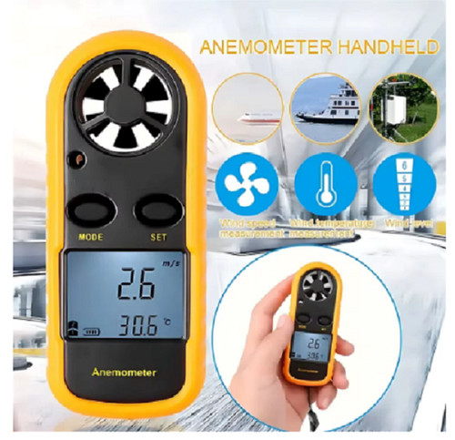 Digital anemometer air flow - digital,