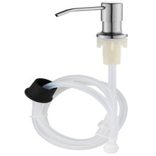 Pump Kitchen Sink Mounted Lotion Dispenser Dishwashing Liquid Soap Dispenser