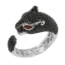 2.44CT Round Black Diamond