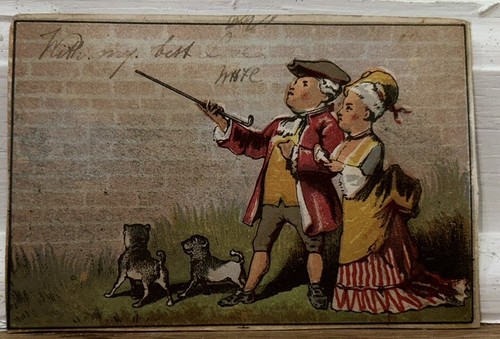 Victorian trade card - card, antique